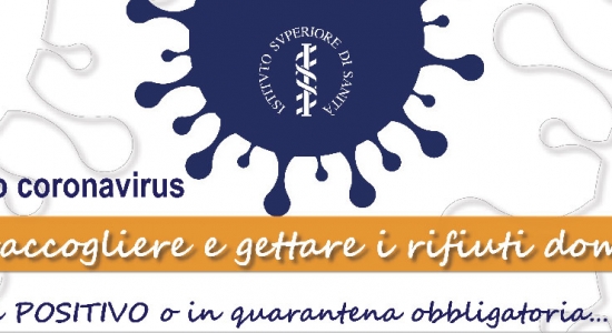 COVID-10 Scopri come raccogliere e gettare i rifiuti domestici